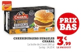 Cheeseburgers Surgelés - Charal en promo chez Super U Martigues à 3,99 €