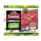Carpaccio au basilic CHARAL en promo chez Carrefour Market Carpaccio au basilic CHARAL dans le catalogue Carrefour Market