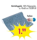 Kettelteppich im aktuellen SB Möbel Boss Prospekt