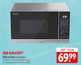 Mikrowelle YC-PS204AE-S Angebote von Sharp bei famila Nordost Gifhorn für 69,99 €