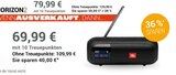 GLOBUS - Tragbares DAB/DAB+/UKW Radio mit Bluetooth HORIZON2 Angebot im Prospekt Tragbares DAB/DAB+/UKW Radio mit Bluetooth HORIZON2 bei GLOBUS im Prospekt "" für 69,99 €