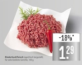 Aktuelles Rinderhackfleisch Angebot bei Marktkauf in Heilbronn ab 1,29 €