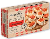Mini Pizza Mozzarella et Tomate Surgelée - MANIFATTURA - Super U à Montpellier Mini Pizza Mozzarella et Tomate Surgelée - MANIFATTURA en promo chez Super U Montpellier à 1,99 €