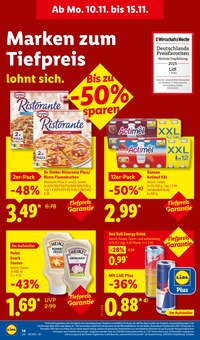 Energydrink im aktuellen Lidl Prospekt (Singen (Hohentwiel)) Energydrink im Lidl Prospekt "LIDL LOHNT SICH" mit 67 Seiten (Singen (Hohentwiel))