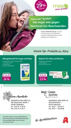 mea - meine apotheke Prospekt für Bayreuth mit 4 Seiten mea - meine apotheke Prospekt für Bayreuth: "Unsere März-Angebote", 4 Seiten, 01.03.2026 - 31.03.2026