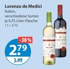 Wein von Lorenzo de Medici im aktuellen V-Markt Prospekt für 2,79 €