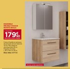 ENSEMBLE MEUBLE-VASQUE MONTÉ BRAGA en promo chez Gedimat ENSEMBLE MEUBLE-VASQUE MONTÉ BRAGA dans le catalogue Gedimat