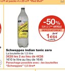 Schweppes indian tonic zero - Schweppes à 1,64 € dans le catalogue Monoprix
