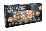 32 canapés traiteur CARREFOUR Le Marché en promo chez Carrefour Sevran à 17,90 €