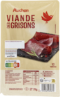 VIANDE DES GRISONS AUCHAN - AUCHAN en promo à 8,56 € chez Auchan Hypermarché VIANDE DES GRISONS AUCHAN - AUCHAN dans le catalogue Auchan Hypermarché
