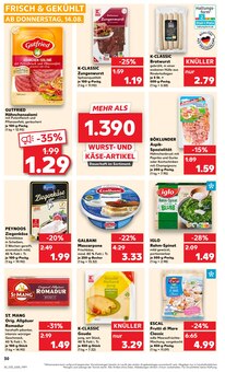 Bratwurst im Kaufland Prospekt "KNÜLLER" mit 64 Seiten (Braunschweig)