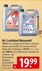 Nr.1 5W-30 Leichtlauf-Motorenöl Angebote von Liqui Moly bei famila Nordost Neustadt für 19,99 €