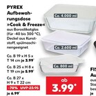 Aufbewahrungsdose Cook & Freeze von PYREX im aktuellen Kaufland Prospekt für 3,99 €