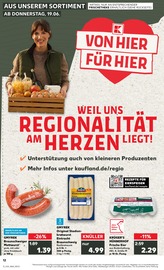 Bratwurst im Kaufland Prospekt in Wolfsburg Aktueller Kaufland Prospekt mit Bratwurst, "KNÜLLER", Seite 25