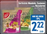 Geröstete Mandeln, Cashews oder Nusskerne von Gut & Günstig im aktuellen EDEKA Prospekt für 2,22 €