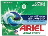 All in 1 Pods im Angebot bei REWE in Dessau-Roßlau All in 1 Pods Angebote von Ariel bei REWE Dessau-Roßlau für 4,99 €
