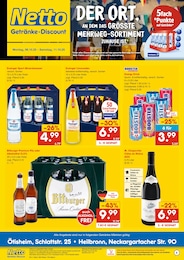 Netto Marken-Discount Prospekt für Mühlacker: "DER ORT, AN DEM DU IMMER AUSGEZEICHNETE PREISE FINDEST.", 6 Seiten, 06.10.2025 - 11.10.2025