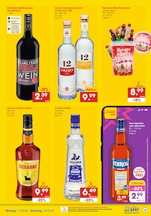 Schnaps im Netto Marken-Discount Prospekt "DER ORT, AN DEM DU IMMER AUSGEZEICHNETE PREISE FINDEST." mit 6 Seiten (Dresden)