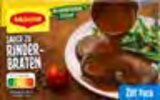 Rinderbraten Sauce im Angebot bei tegut in Eisenach Rinderbraten Sauce Angebote von Maggi bei tegut Eisenach für 0,88 €