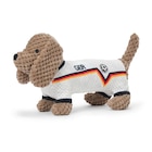 Tchibo im Supermarkt - Hunde-Plüschspielzeug »Dackel im Deutschlandtrikot«, klein Angebot im Prospekt Hunde-Plüschspielzeug »Dackel im Deutschlandtrikot«, klein bei Tchibo im Supermarkt im Prospekt "" für 9,99 €