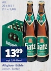 Getränkewelt Velbert - Allgäuer Büble Angebot im Prospekt Allgäuer Büble bei Getränkewelt im Velbert Prospekt für 13,99 €