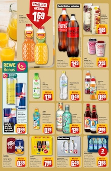 Cola im aktuellen REWE Prospekt (Gießen) Cola im REWE Prospekt "Dein Markt" mit 36 Seiten (Gießen)