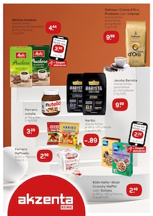 Nutella im Akzenta Prospekt "Unsere Angebote der Woche!" mit 8 Seiten (Mettmann)