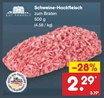 Aktuelles Schweine-Hackfleisch Angebot bei Netto Marken-Discount in Ludwigshafen (Rhein) ab 2,29 €