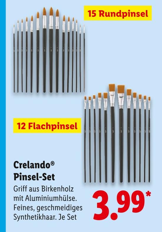 Pinsel-Set 15 Rundpinsel