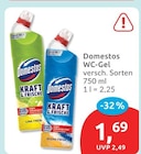 WC-Gel von Domestos für 1,69 € bei budni im Angebot WC-Gel von Domestos im aktuellen budni Prospekt