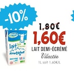 Lait demi-écrémé - Vilactée à 1,60 € dans le catalogue Naturalia