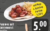 E center Selm - Pommes mit Currywurst Angebot im Prospekt Pommes mit Currywurst bei E center im Selm Prospekt für 5,00 €