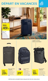 Valise en promo dans le catalogue Carrefour à la page 78