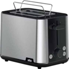Toaster „HT1510BK von Braun für 29,99 € bei E center im Angebot Toaster „HT1510BK von Braun im aktuellen E center Prospekt