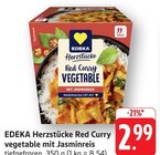 Herzstücke Red Curry Vegetable mit Jasminreis Angebote von EDEKA bei E center Bruchsal für 2,99 €