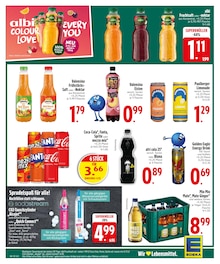 Coca Cola im aktuellen EDEKA Prospekt (Ravensburg) Coca Cola im EDEKA Prospekt "5% MONTAGS-RABATT" mit 28 Seiten (Ravensburg)