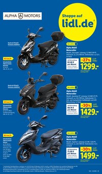Motorrad im aktuellen Lidl Prospekt (Frankfurt (Main)) Motorrad im Lidl Prospekt "LIDL LOHNT SICH" mit 70 Seiten (Frankfurt (Main))