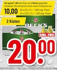 20 x 0,5 L oder 24 x 0,33 L Angebote von Beck's bei Trinkgut Frankfurt für 10,00 €