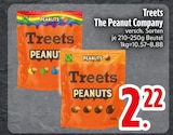Treets Peanuts von The Peanut Company im aktuellen EDEKA Prospekt für 2,22 €