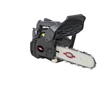 Promo Élagueuse thermique 25,4 CM³ 750 W guide et chaîne 25 cm RACING noir - Racing à 69,90 € dans le catalogue Brico Dépôt à Carpiquet