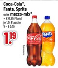 Aktuelles Coca-Cola, Fanta, Sprite oder mezzo-mix Angebot bei Trinkgut in Rosenheim ab 1,19 €