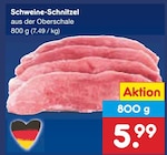 Schweine-Schnitzel im Angebot bei Netto Marken-Discount in Homburg Schweine-Schnitzel Angebote bei Netto Marken-Discount Homburg für 5,99 €