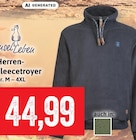 Herren-Fleecetroyer im Angebot bei Kaufhaus Stolz in Kiel Herren-Fleecetroyer Angebote von inselLeben bei Kaufhaus Stolz Kiel für 44,99 €