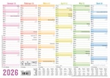 Tafelkalender 2026 DIN A4 Angebote von Häfft bei REWE Gießen für 1,29 €