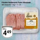Aktuelle Pute Angebote bei GLOBUS in Leipzig Aktuelles Puten-Ministeak Angebot bei GLOBUS in Leipzig ab 4,49 €