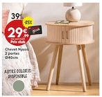 Chevet nysos 2 portes ø40cm en promo chez Maxi Bazar Salon-de-Provence à 29,99 €