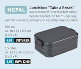 Lunchbox 'Take a Break' 900 ml von Mepal im aktuellen V-Markt Prospekt für 6,99 €