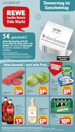 REWE Prospekt: "Dein Markt", 26 Seiten, 11.11.2024 - 16.11.2024