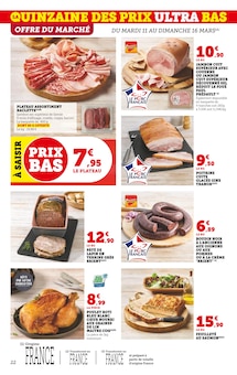 Promo Lapin dans le catalogue Hyper U du moment à la page 22