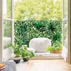 Treillis extensible osier avec feuilles artificielles L. 2 x H. 1 m - Ideal Garden en promo chez Castorama Treillis extensible osier avec feuilles artificielles L. 2 x H. 1 m - Ideal Garden dans le catalogue Castorama